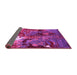 Sideview of Oriental Pink Industrial Rug, urb1788pnk