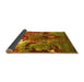 Sideview of Oriental Yellow Industrial Rug, urb1788yw