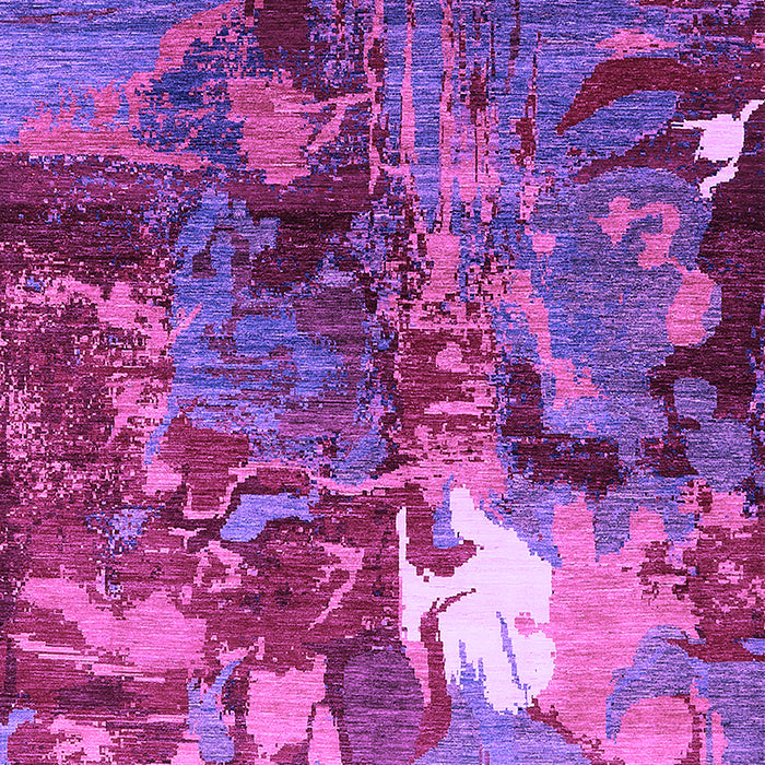 Oriental Purple Industrial Rug, urb1788pur