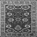 Square Oriental Gray Industrial Rug, urb1790gry