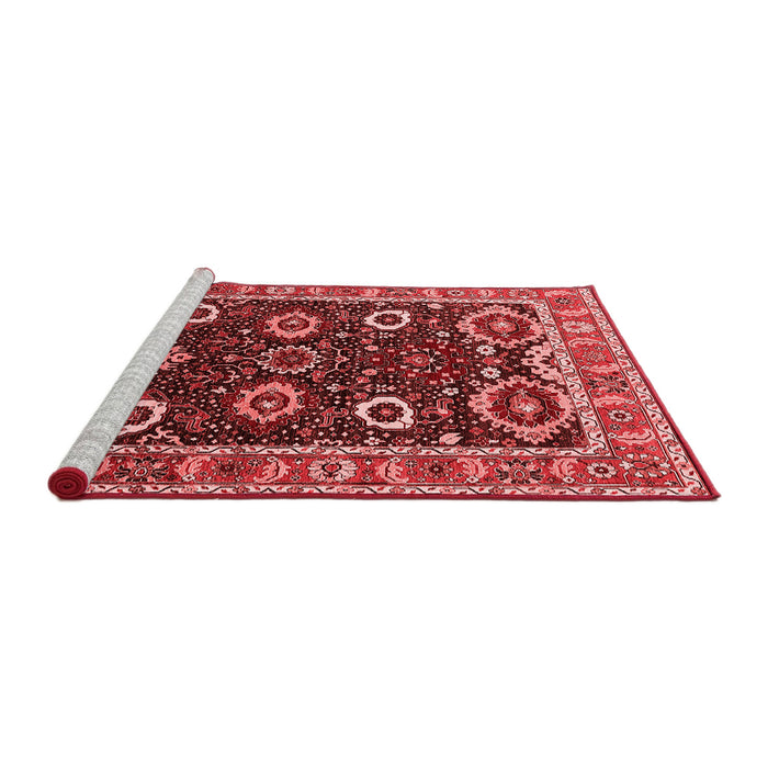 Industrial Red Washable Rugs