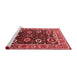 Industrial Red Washable Rugs