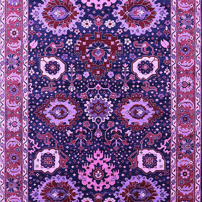 Machine Washable Oriental Purple Industrial Area Rugs, wshurb1790pur