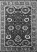 Machine Washable Oriental Gray Industrial Rug, wshurb1790gry