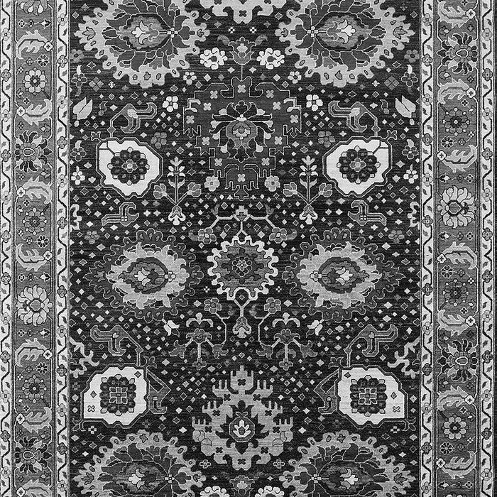 Machine Washable Oriental Gray Industrial Rug, wshurb1790gry