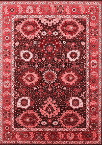 Oriental Red Industrial Rug, urb1790red