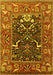 Oriental Yellow Industrial Rug, urb1791yw