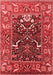 Oriental Red Industrial Area Rugs