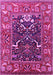 Oriental Pink Industrial Rug, urb1791pnk