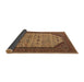 Sideview of Oriental Brown Industrial Rug, urb1792brn