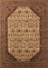 Machine Washable Oriental Brown Industrial Rug, wshurb1792brn