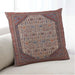 Lifestyle Image of Mid-Century Modern Urban Square Camel Brown Throw Pillow, 18 inch by 18 inch, pwurb1792