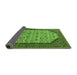 Sideview of Oriental Green Industrial Rug, urb1792grn