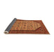 Sideview of Oriental Orange Industrial Rug, urb1792org