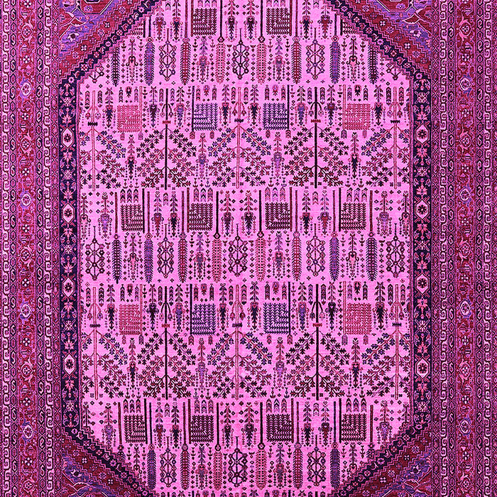 Oriental Pink Industrial Rug, urb1792pnk