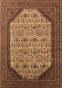 Oriental Brown Industrial Rug, urb1792brn