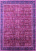 Oriental Purple Industrial Rug, urb1793pur