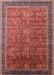 Mid-Century Modern Red Oriental Rug, urb1793