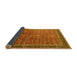 Sideview of Oriental Yellow Industrial Rug, urb1793yw