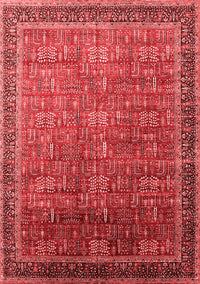 Oriental Red Industrial Rug, urb1793red