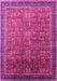 Oriental Pink Industrial Rug, urb1793pnk