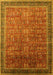 Oriental Yellow Industrial Rug, urb1793yw