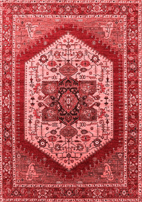 Oriental Red Industrial Rug, urb1794red