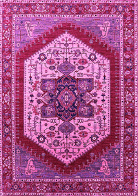 Oriental Pink Industrial Rug, urb1794pnk