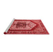 Industrial Red Washable Rugs