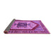 Sideview of Oriental Purple Industrial Rug, urb1794pur