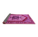 Sideview of Oriental Pink Industrial Rug, urb1794pnk