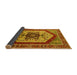 Sideview of Oriental Yellow Industrial Rug, urb1794yw