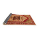 Sideview of Oriental Orange Industrial Rug, urb1794org