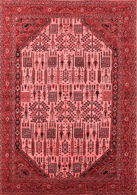 Oriental Red Industrial Rug, urb1795red