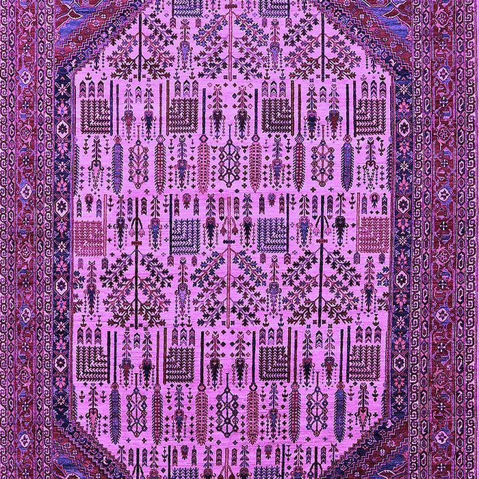 Machine Washable Oriental Purple Industrial Area Rugs, wshurb1795pur