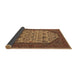 Sideview of Oriental Brown Industrial Rug, urb1795brn