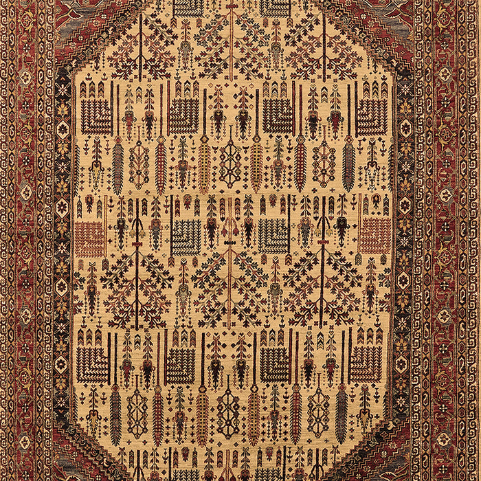 Oriental Brown Industrial Rug, urb1795brn