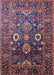 Mid-Century Modern Plum Purple Oriental Rug, urb1796