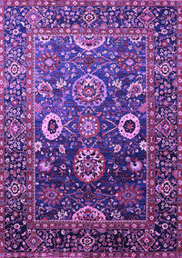 Oriental Purple Industrial Rug, urb1796pur