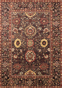 Oriental Brown Industrial Rug, urb1796brn