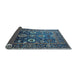 Sideview of Oriental Light Blue Industrial Rug, urb1796lblu