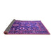 Sideview of Oriental Purple Industrial Rug, urb1796pur