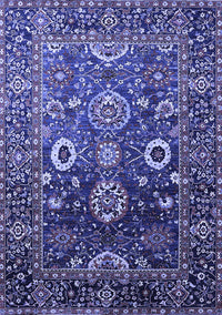 Oriental Blue Industrial Rug, urb1796blu