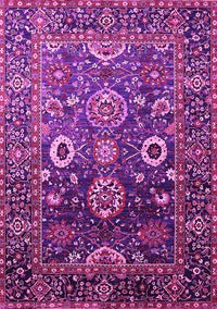 Oriental Pink Industrial Rug, urb1796pnk