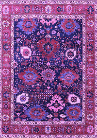 Oriental Purple Industrial Rug, urb1797pur