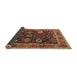 Sideview of Oriental Brown Industrial Rug, urb1797brn