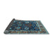 Sideview of Oriental Light Blue Industrial Rug, urb1797lblu