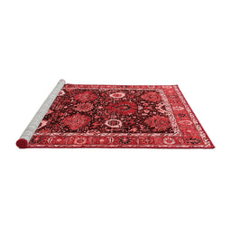 Industrial Red Washable Rugs