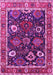 Oriental Pink Industrial Rug, urb1797pnk