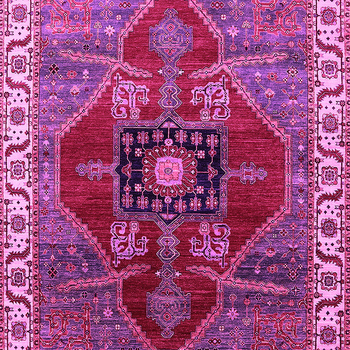 Oriental Pink Industrial Rug, urb1798pnk